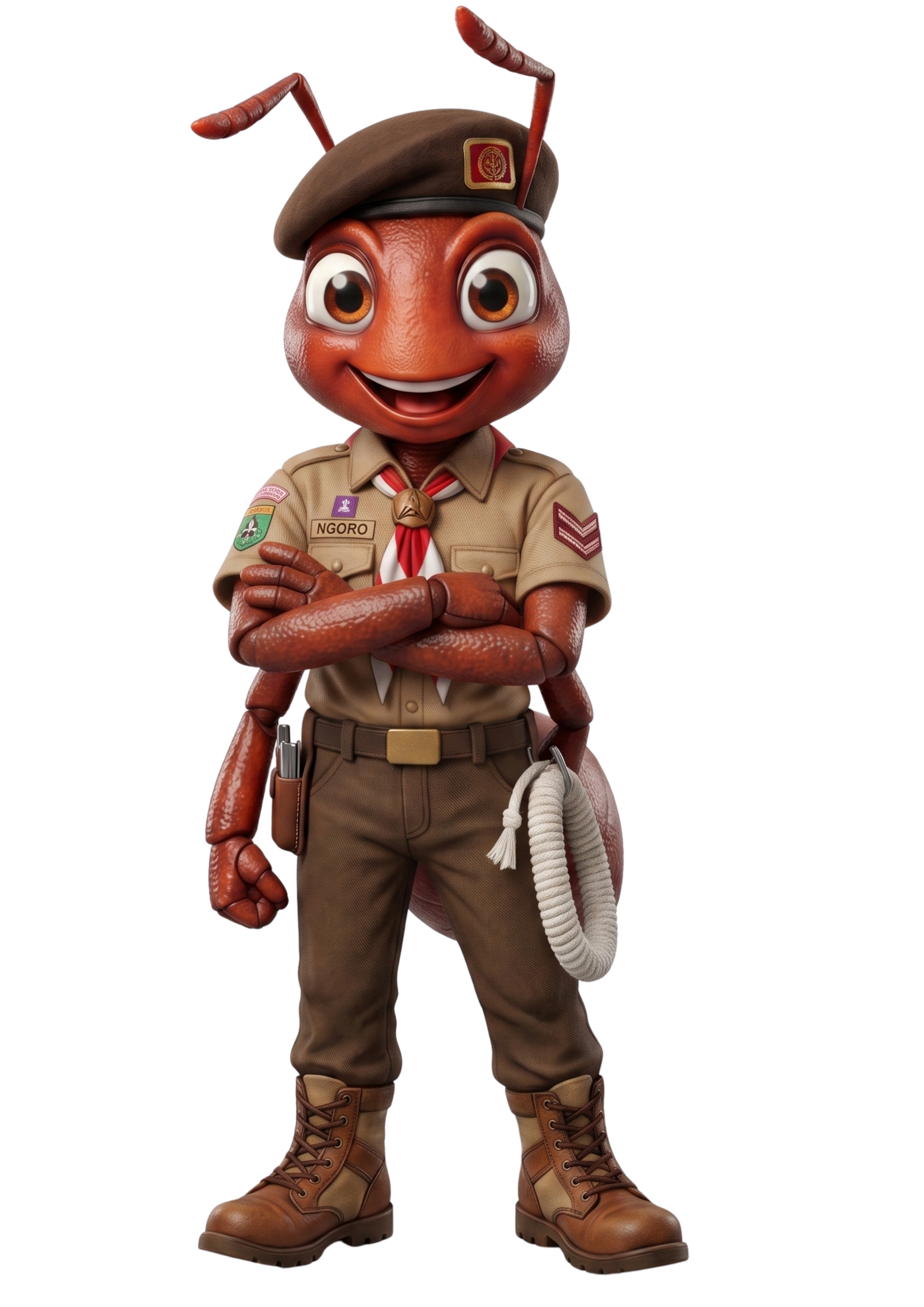 Logo Mascot Si Semut